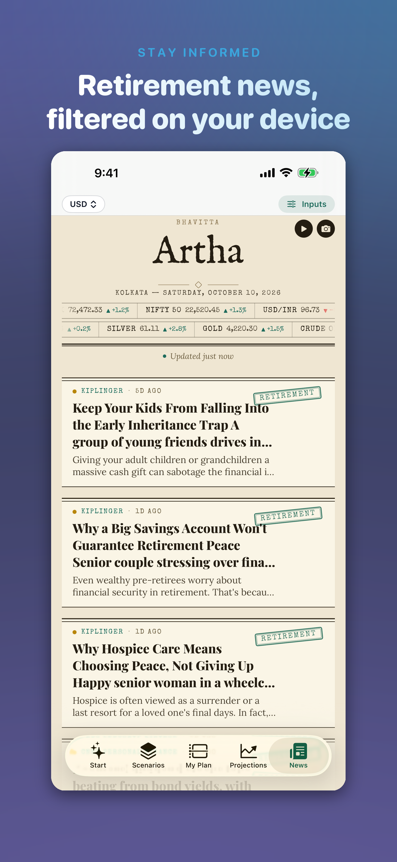 News on iPhone